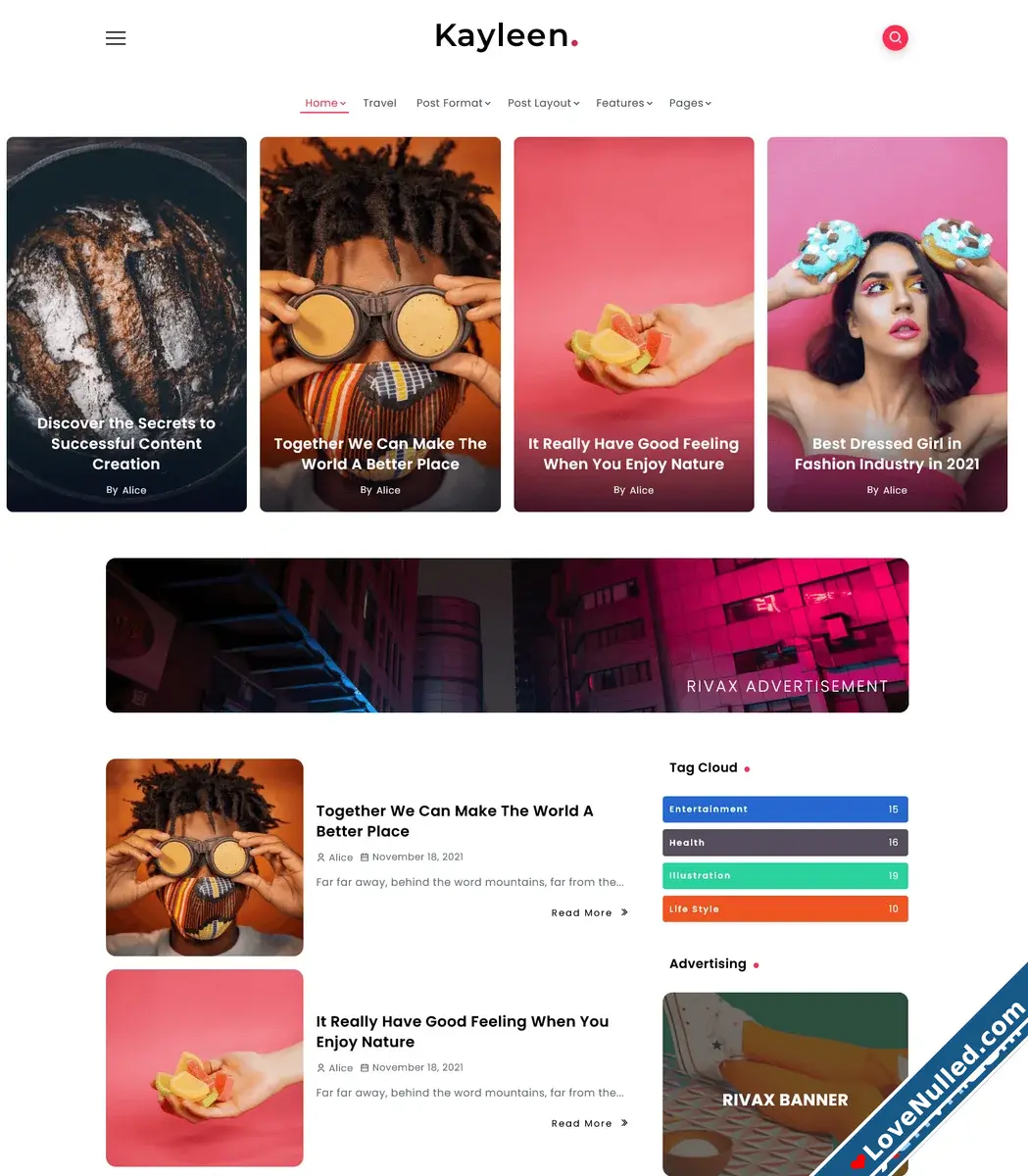 Kayleen  Blog  Magazine WordPress Theme-3.webp