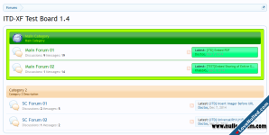 Change Selected NOD Color Scheme with ITD EverGreen Colors