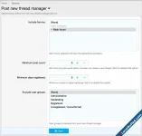 Post new thread manager