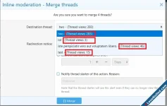 [OzzModz] Show View Count When Merging Threads