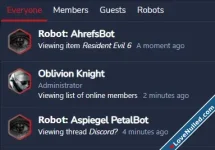 Robot Styling on Current Visitors