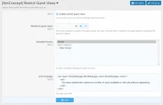 [XenConcept] Restrict Guest Views