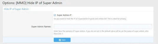 [MMO] Hide IP of Super Admin
