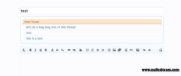 Show Similar Threads On Thread Creation