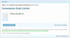 Conversation Email Limiter