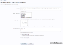 Brivium - Hide Link From Usergroups
