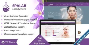 Spa Lab - Beauty Salon WordPress Theme