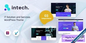 Intech - IT Solutions Company WordPress Theme