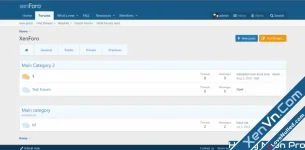 [J] Forum List Tabs - Xenforo 2