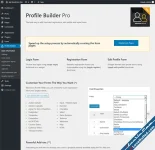 Profile Builder Pro - Wordpress