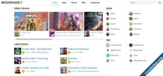 Moddroid - APK website theme for WordPress